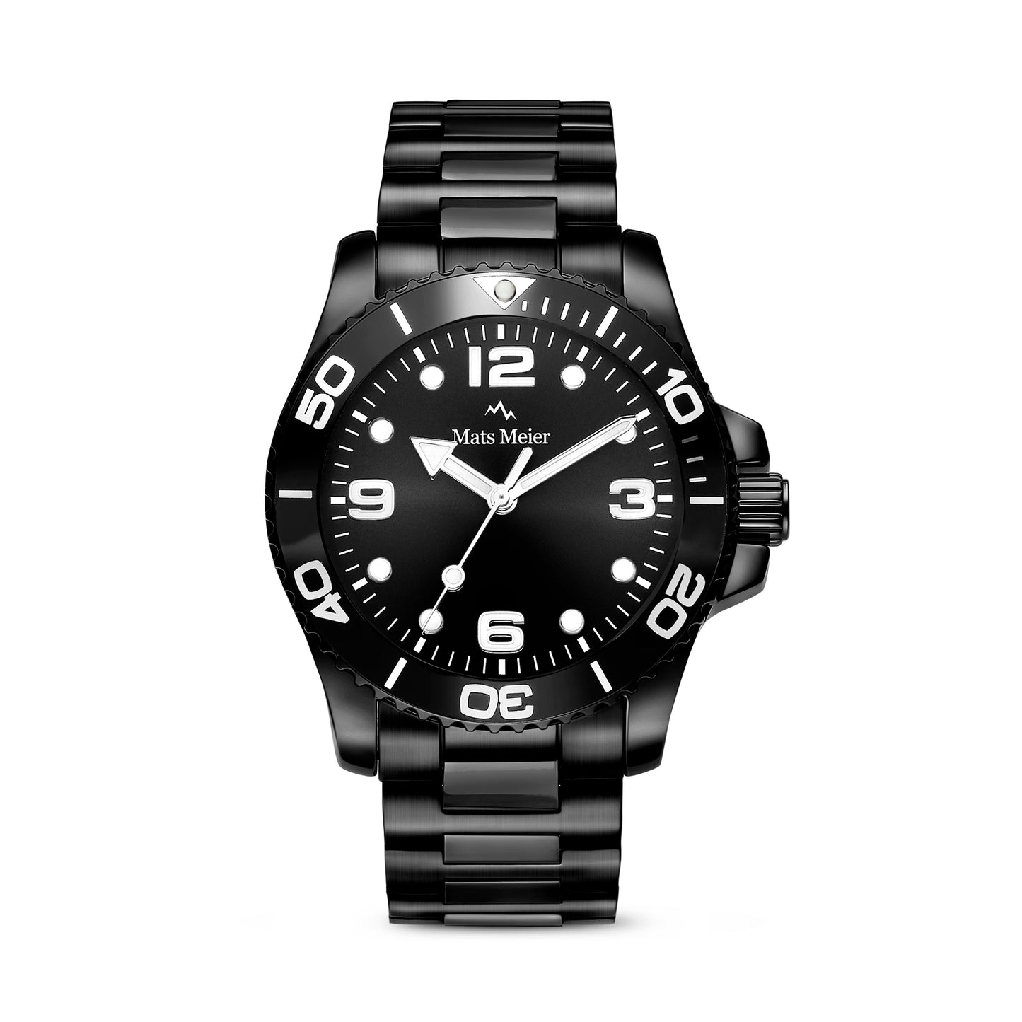 Grand Combin chronograph mens watch and watch box gift set