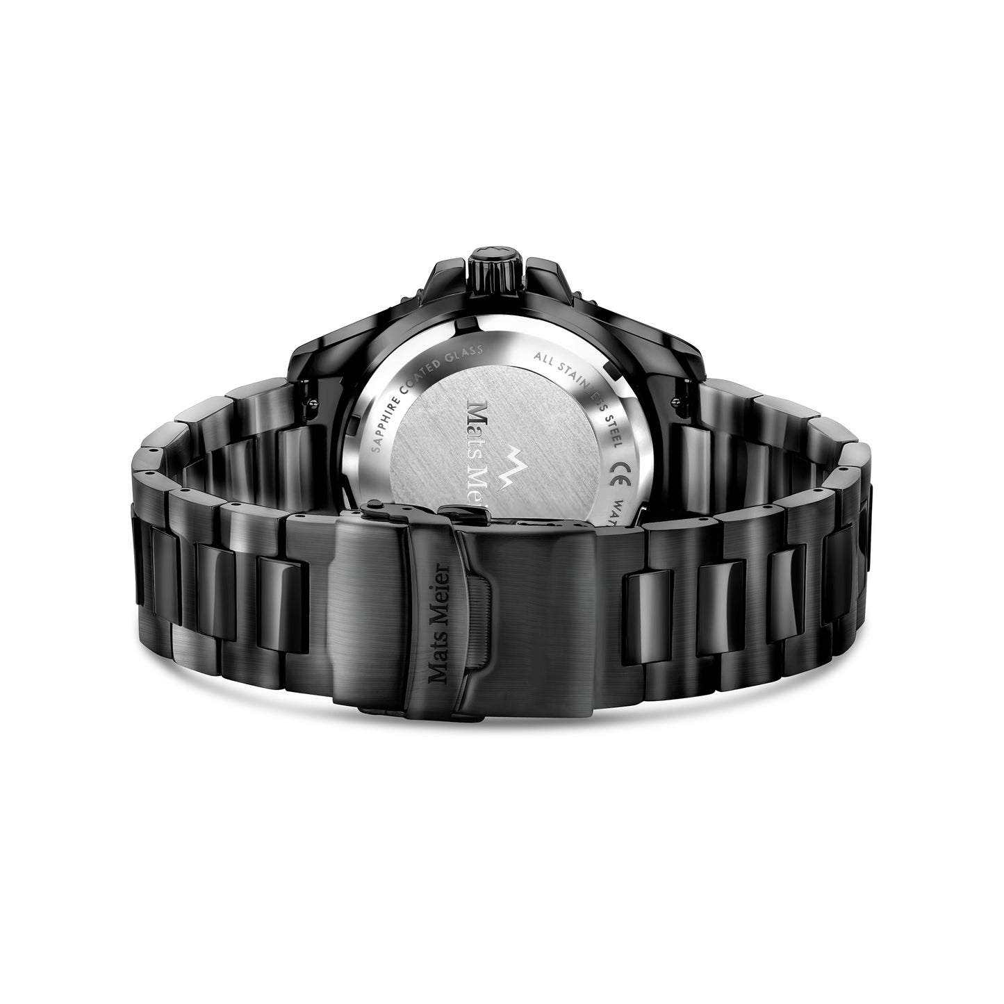 Grand Combin chronograph mens watch and watch box gift set