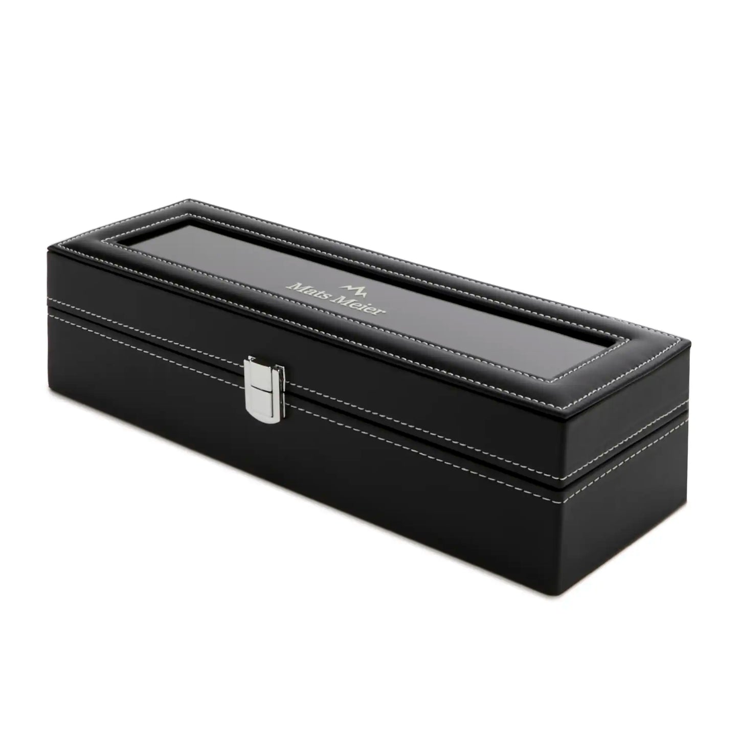 Mont Fort watch box black - 6 watches