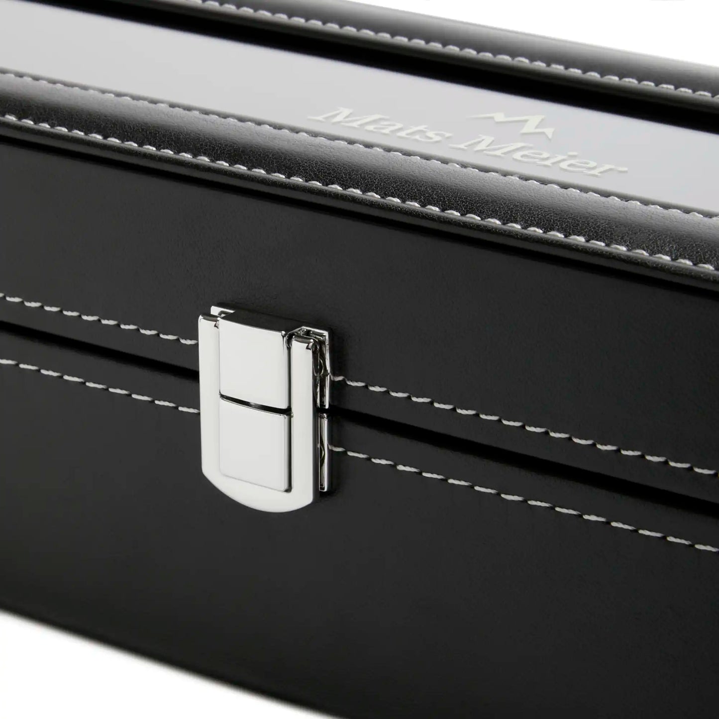 Mont Fort watch box black - 6 watches