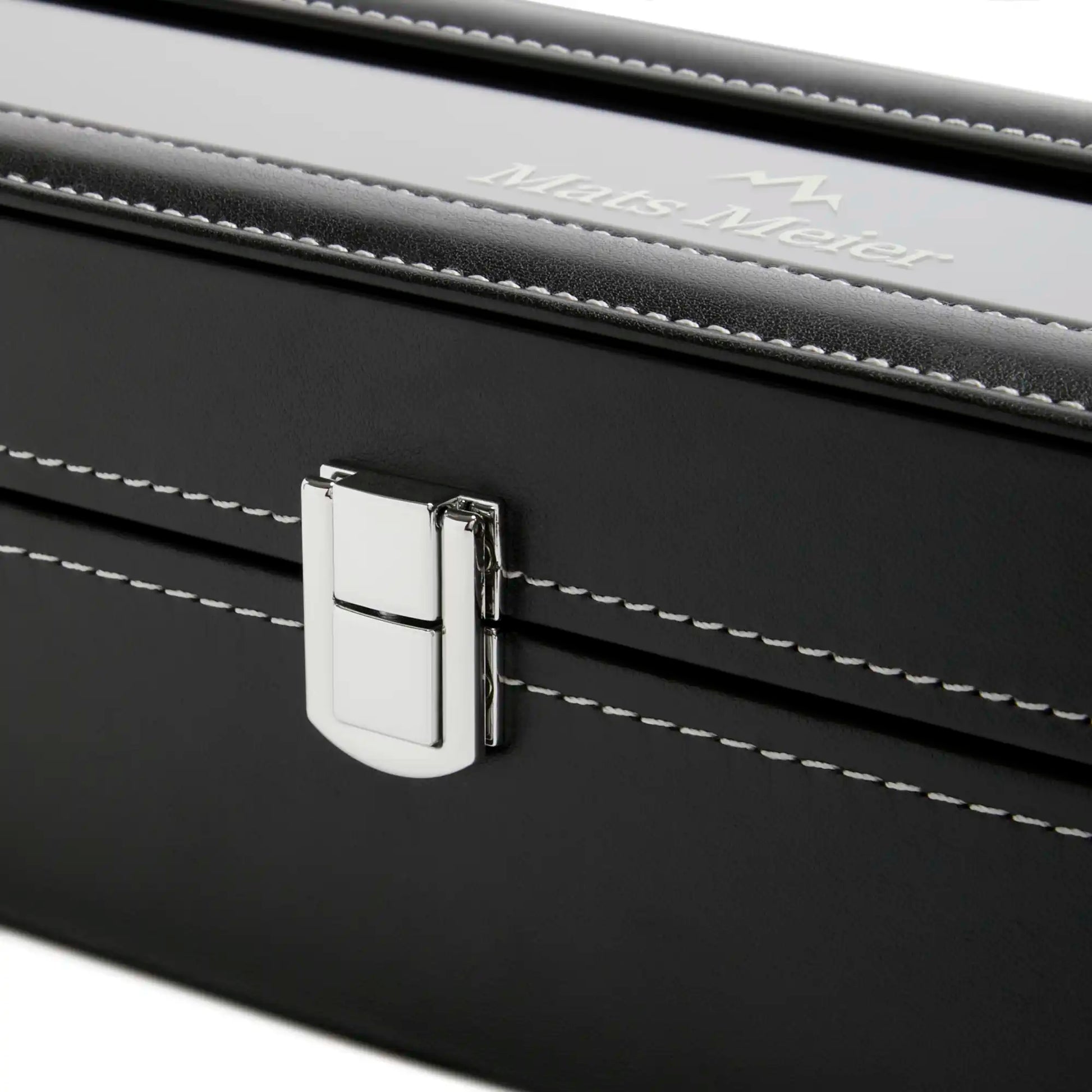Mont Fort watch box black - 6 watches