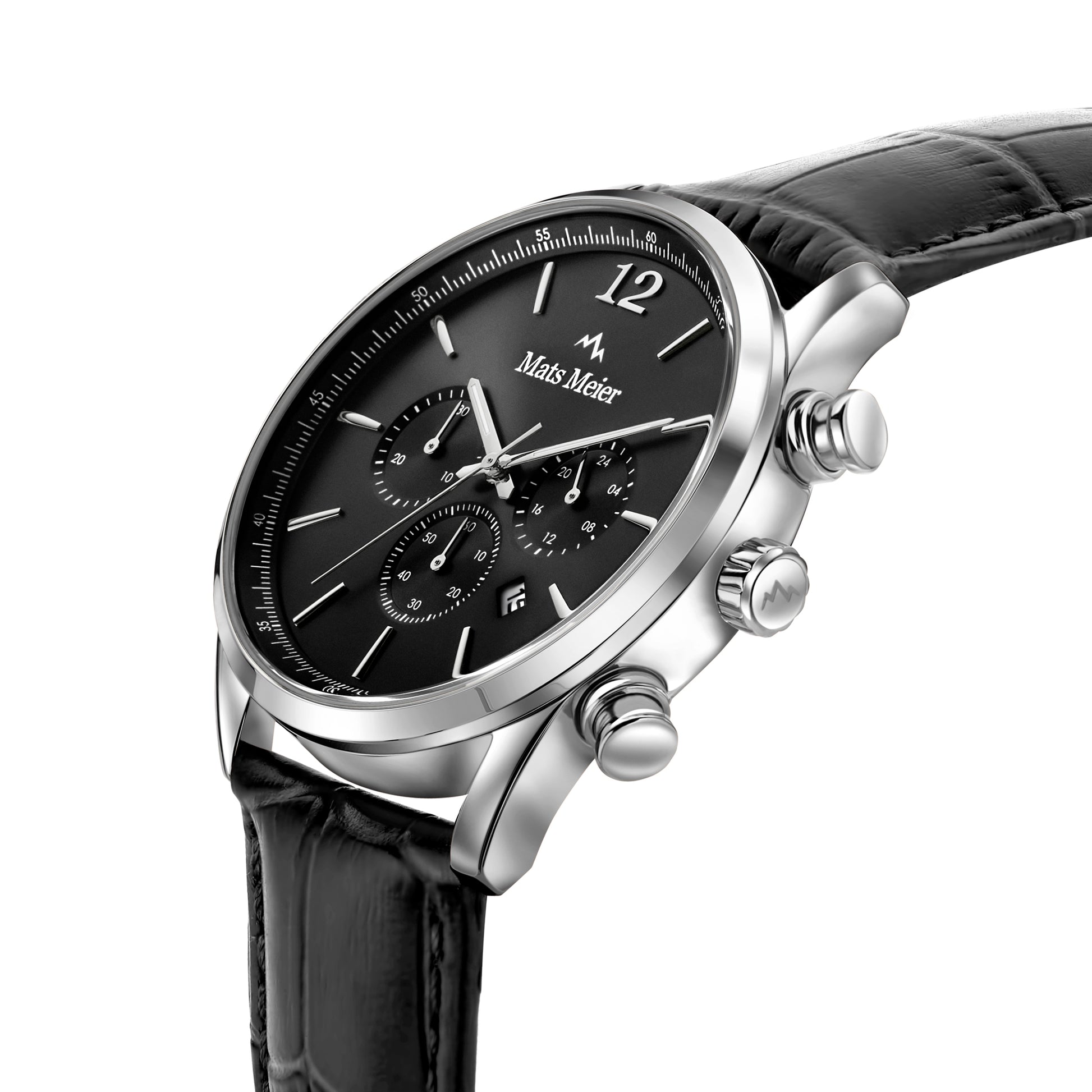 Grand Cornier chronograph mens watch black / black   