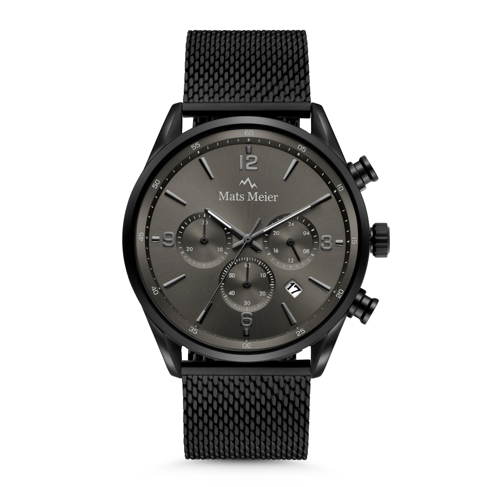 Chronograph Montre Homme Noire Mat Montres Hublot (Ref MAIER LYON