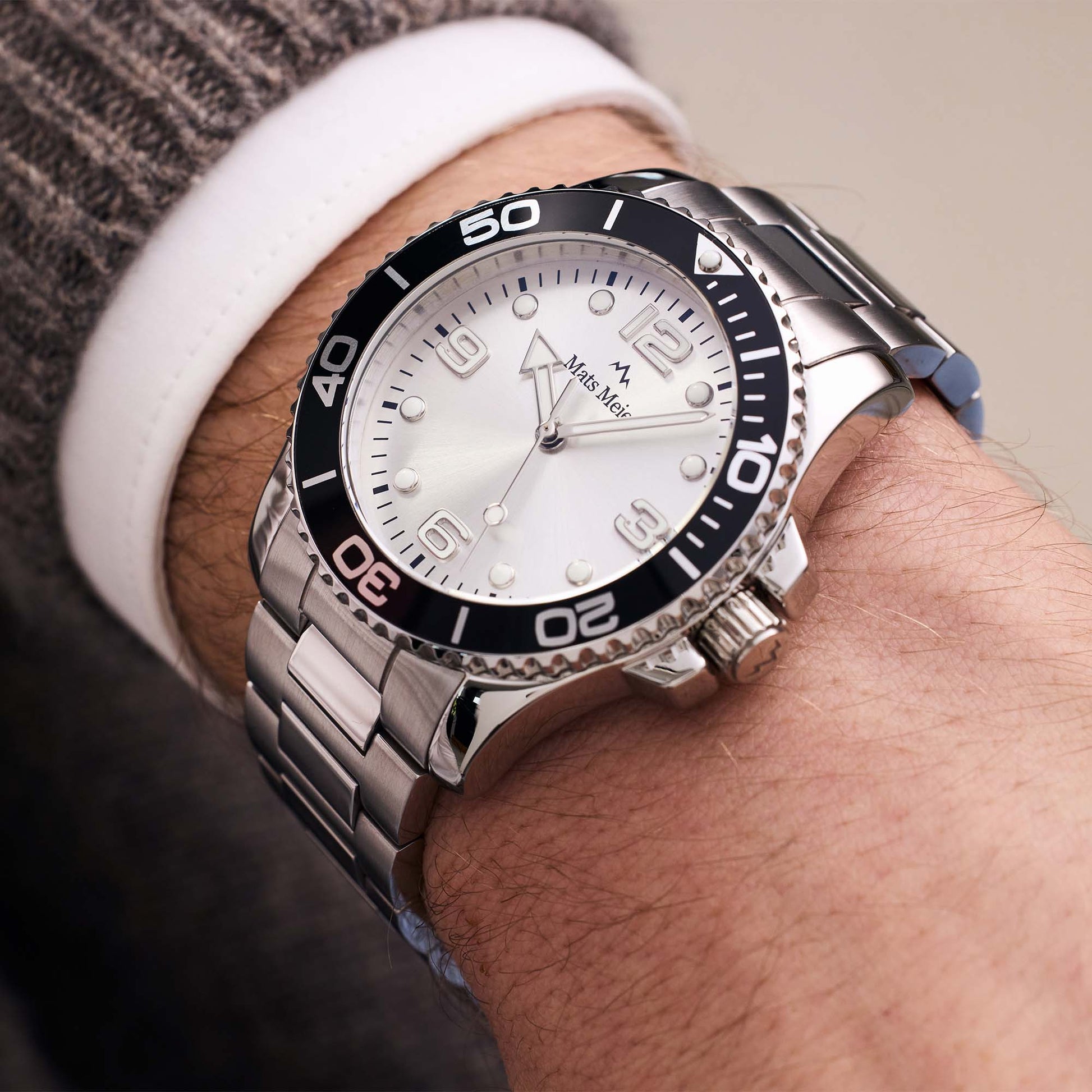 Ponte Dei Salti men's watch silver coloured