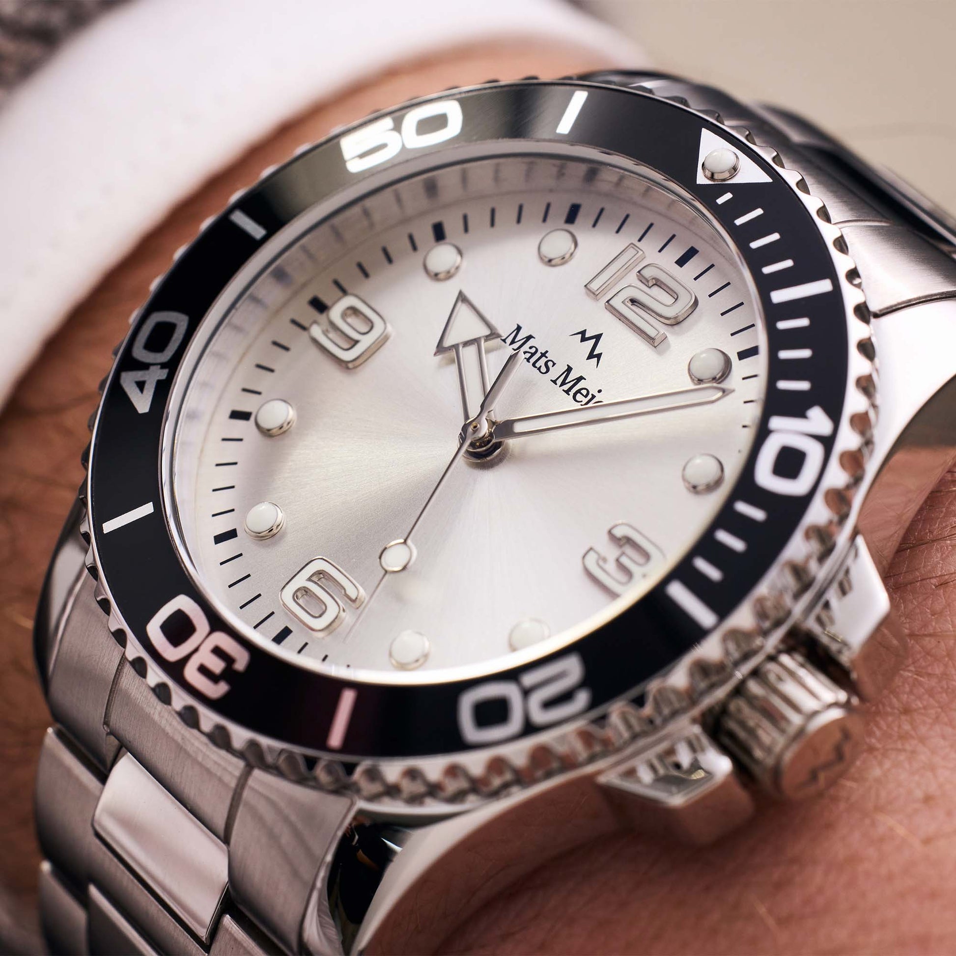 Ponte Dei Salti men's watch silver coloured