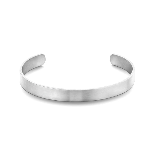 Annecy Matt Silver Colored Steel Bracelet