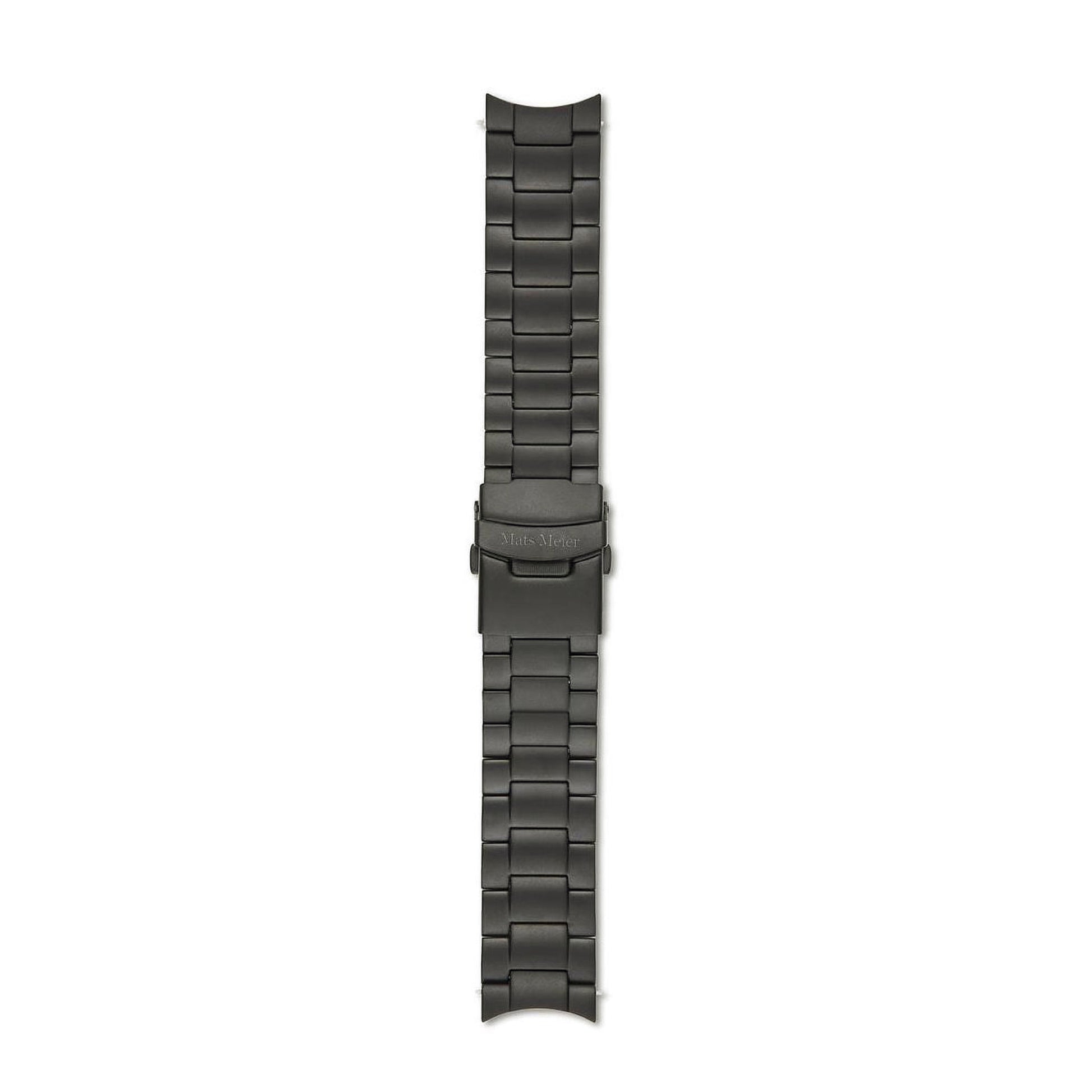 Ponte Dei Salti stainless steel strap 22mm gunmetal colored
