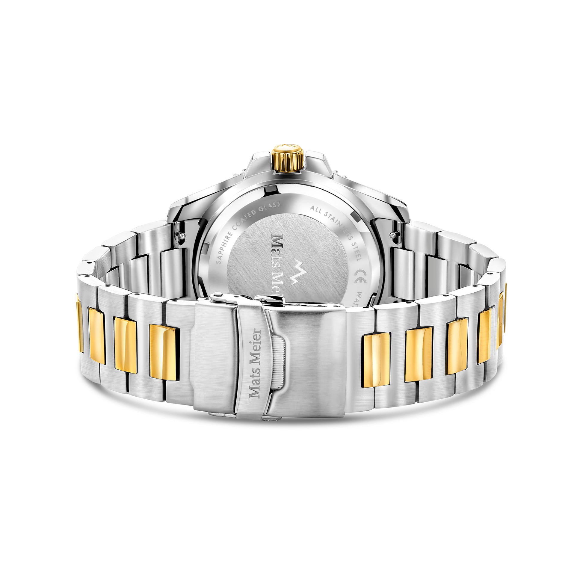 Ponte Dei Salti men's watch silver and gold coloured
