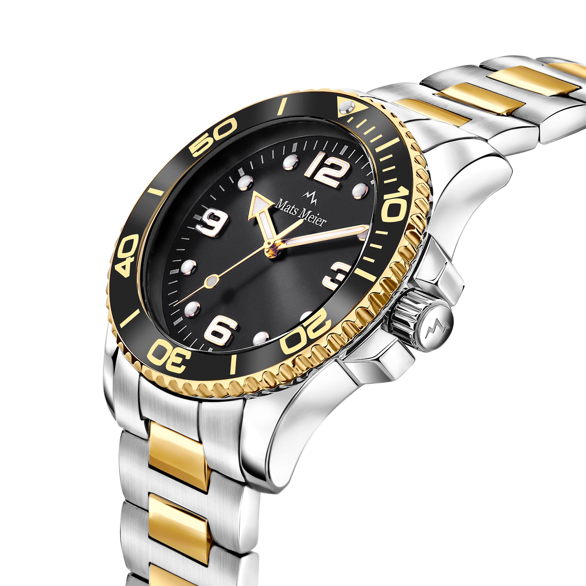 Ponte Dei Salti men's watch silver and gold coloured