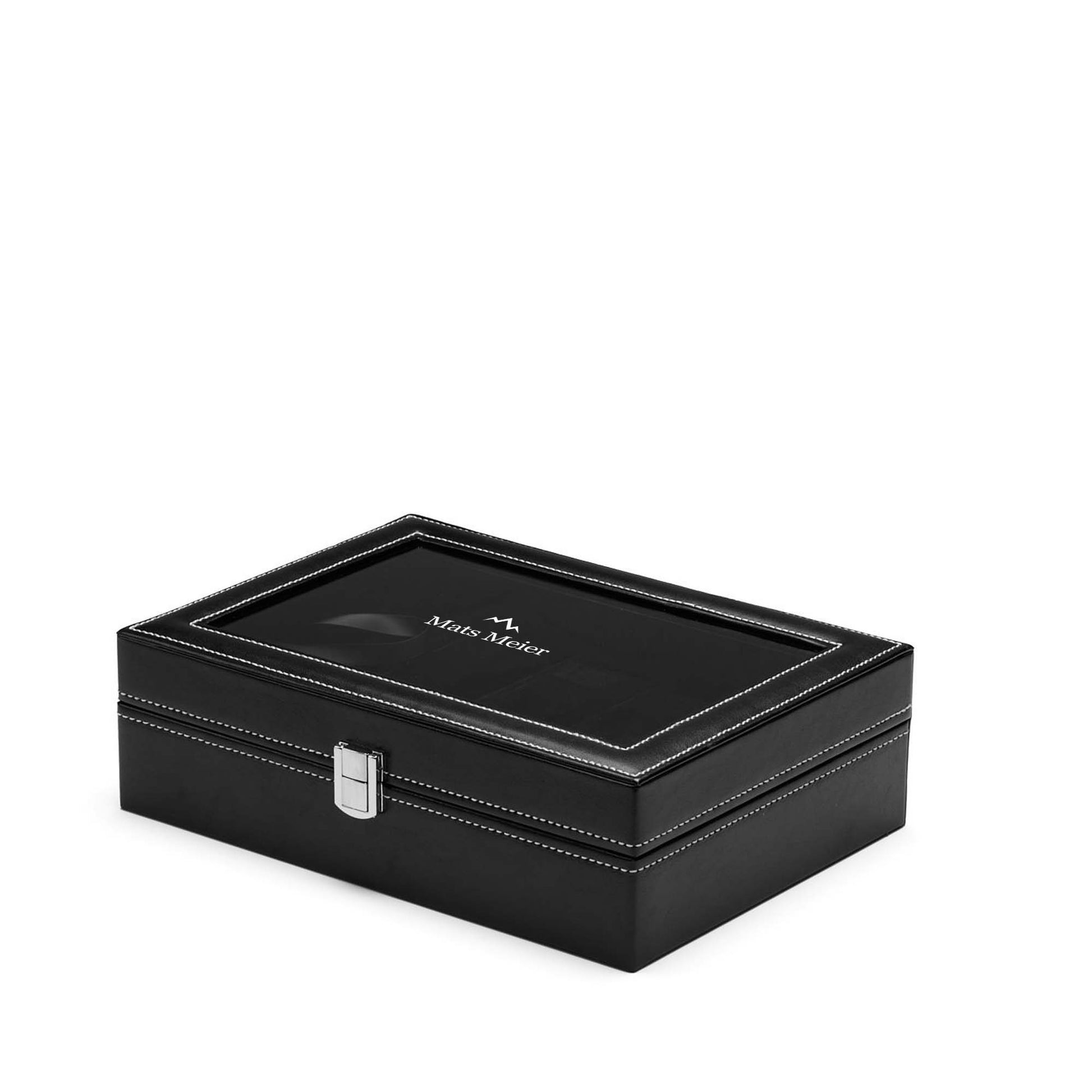 Mont Fort watch box black - 10 watches   