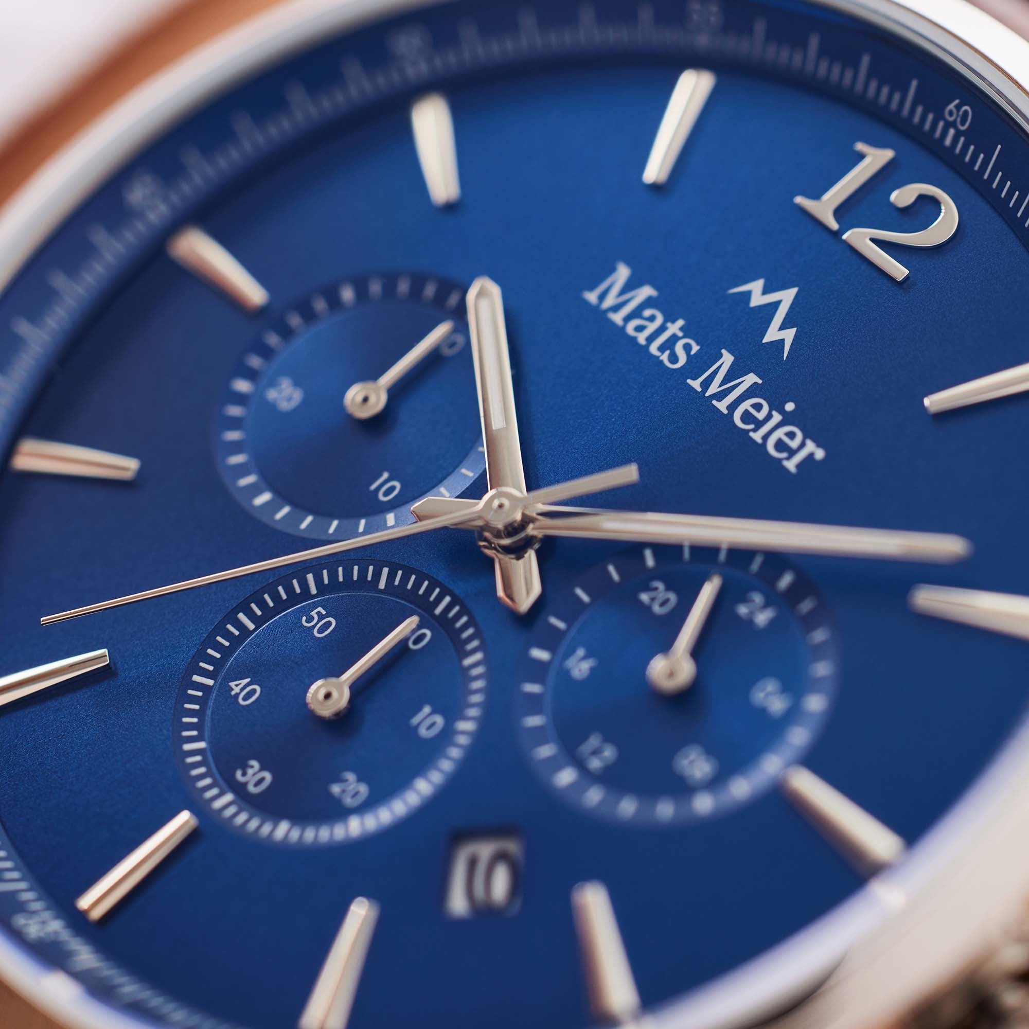 メーネカウチRネイビー Cerruti 1881 Blue Chronograph | Paris Gallery