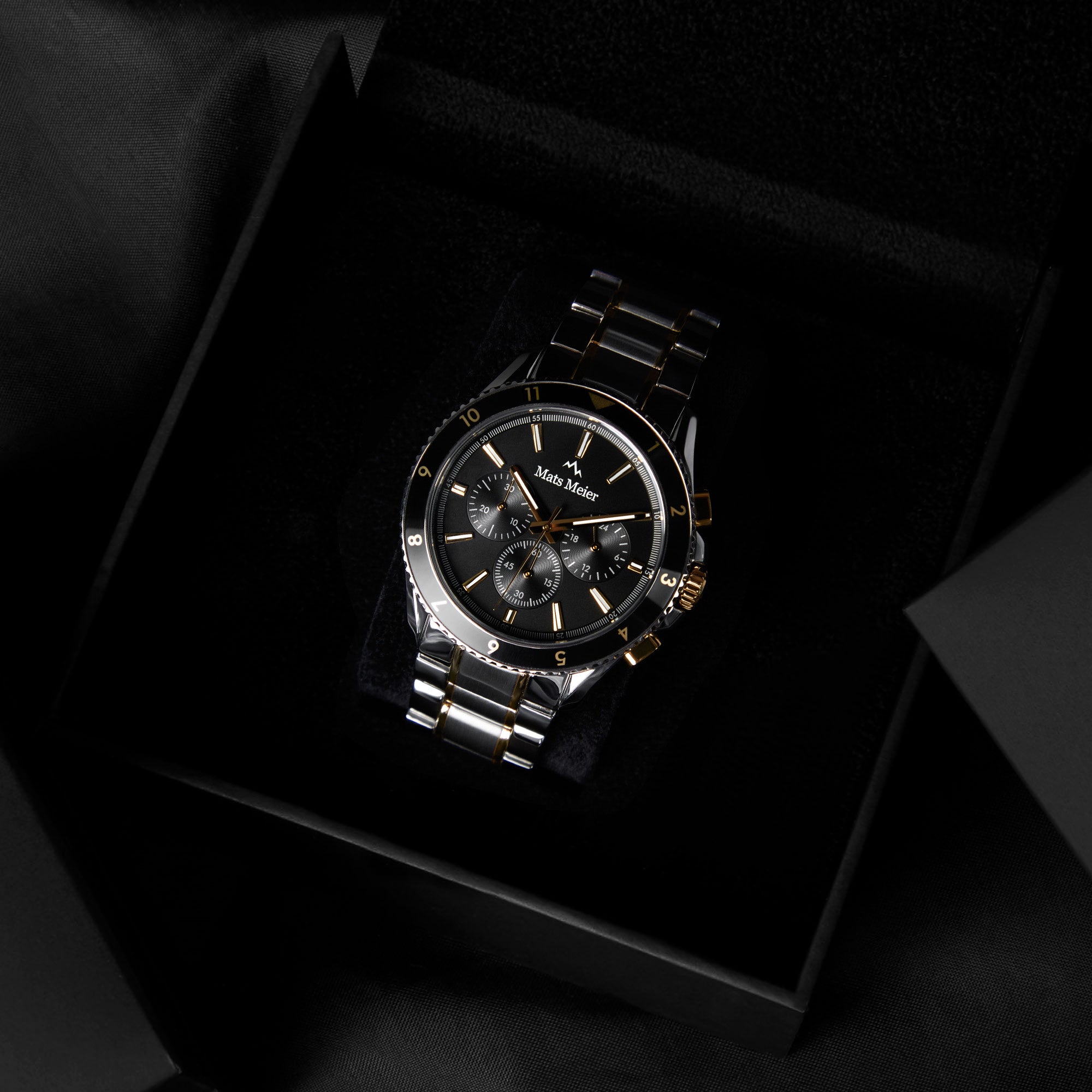 Ponte Dei Salti Mens Watch Gold / Silver – Mats Meier