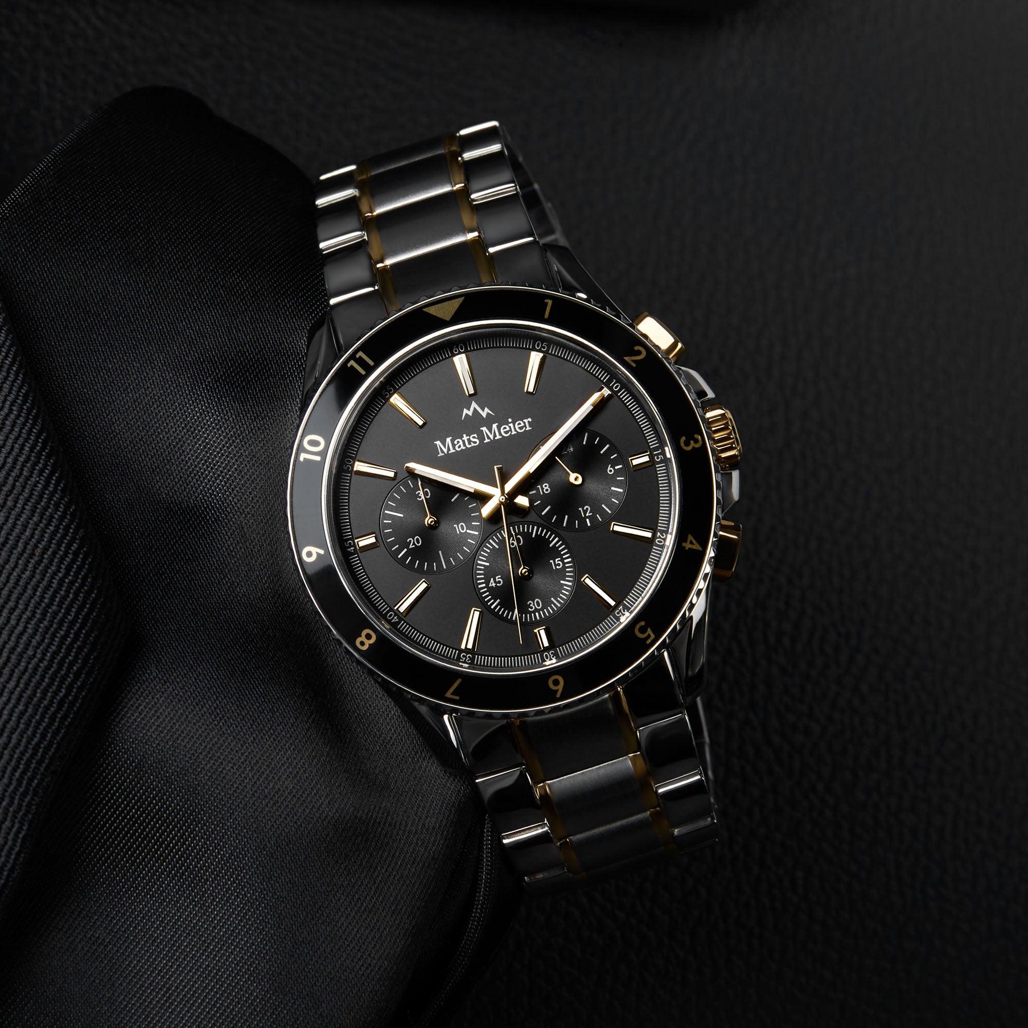 Ponte Dei Salti Mens Watch Gold / Silver – Mats Meier