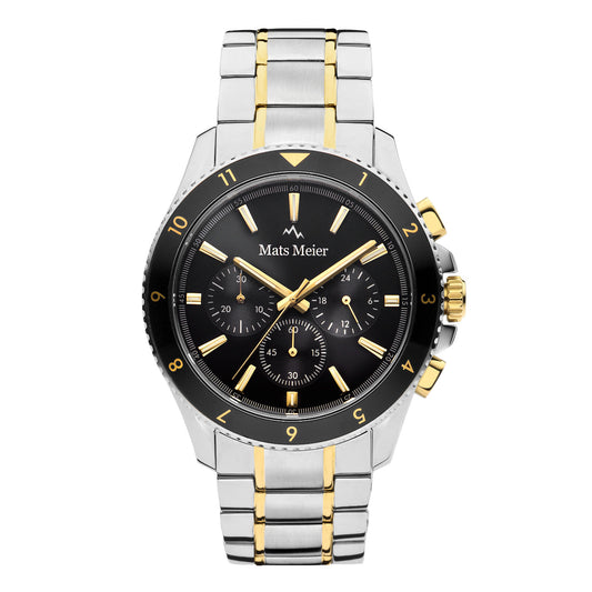 Ponte Dei Salti Chronohraph Mens Watch Silver / Black